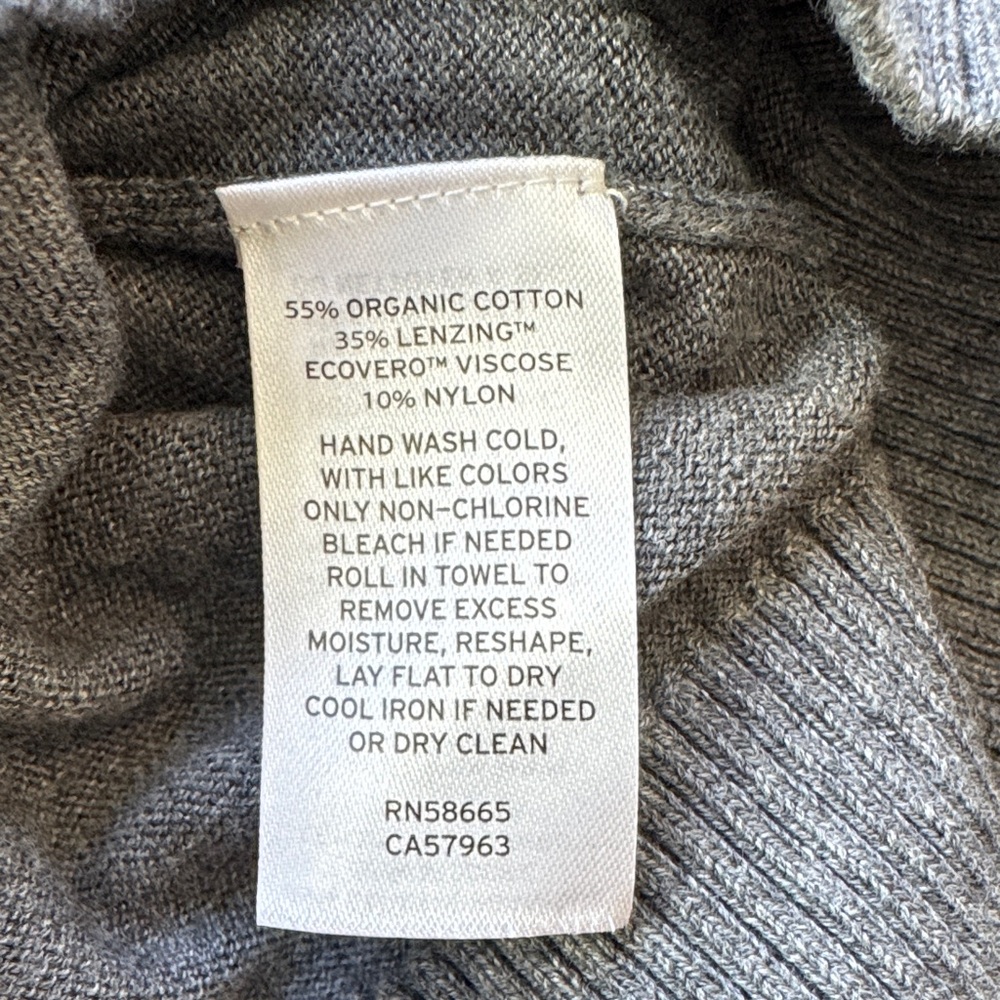 Halogen Light Gray Knit Pullover - image 5